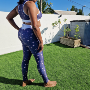 Legging à motifs (Marque Les Poulettes Fitness)
